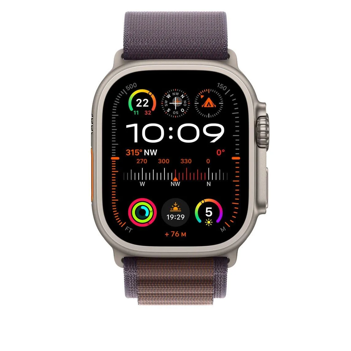 ساعت هوشمند اپل واچ مدل الترا 2 apple watch ultra2 alpine band 49mm titanium (indigo)
