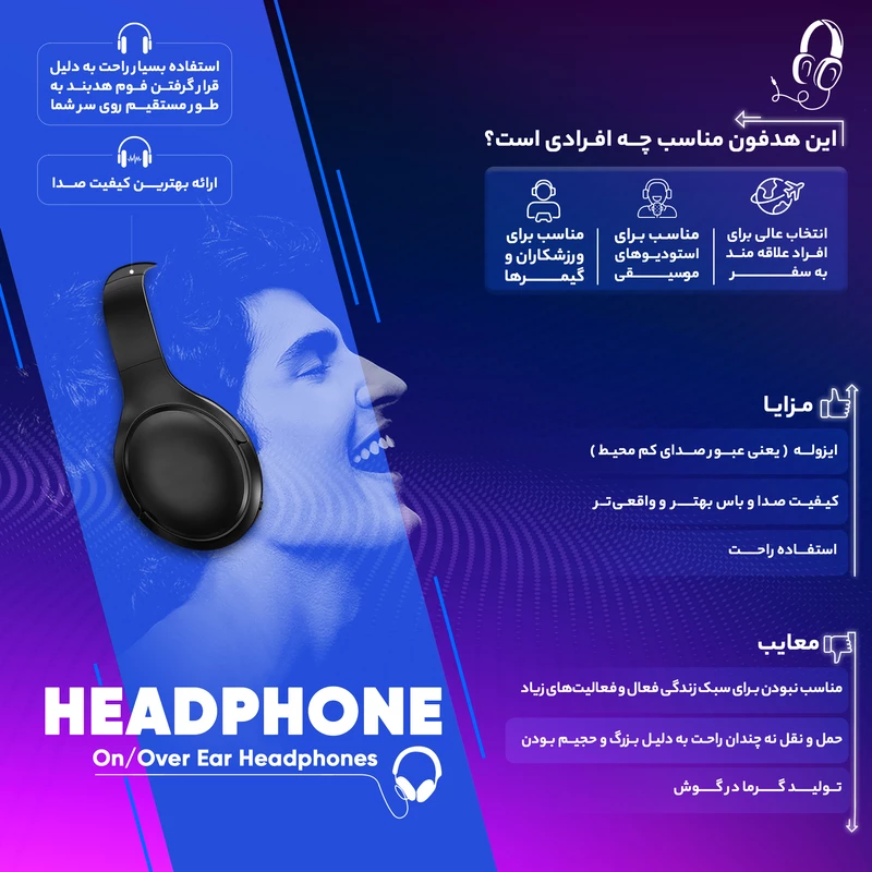 هدفون بلوتوثی اپل مدل AirPods Max اصل ا APPLE AirPods Max Bluetooth Headphones ORG