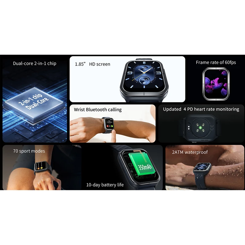 Mibro C3 smart Watch |ساعت هوشمند میبرو مدل C3