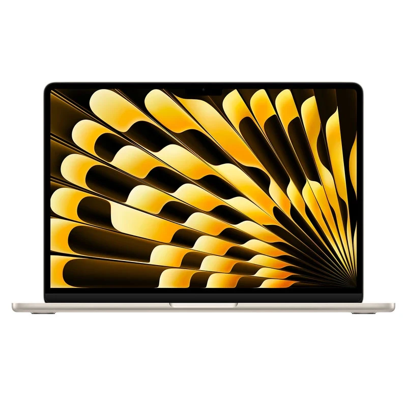 لپ تاپ 13.6 اینچی اپل مدل MacBook Air MC6A4 2025 M4-24GB RAM-512GB SSD رنگ بژ