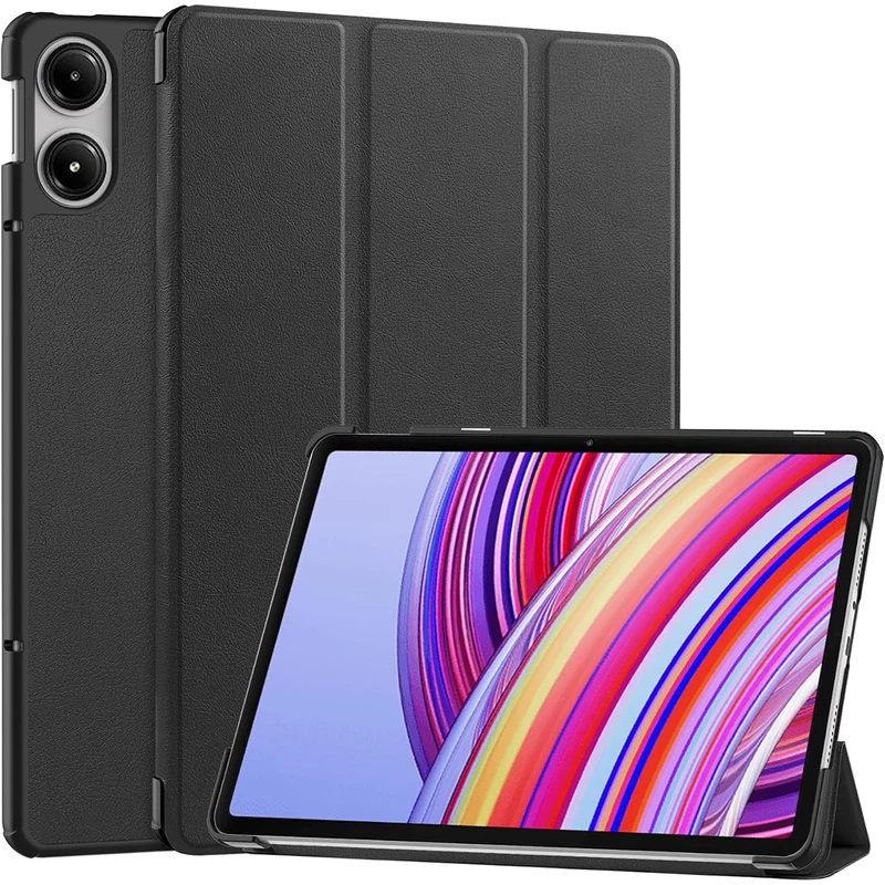 کیف کلاسوری اسمارت مناسب برای تبلت شیائومی Redmi Pad Pro / Poco Pad همراه با جای قلم