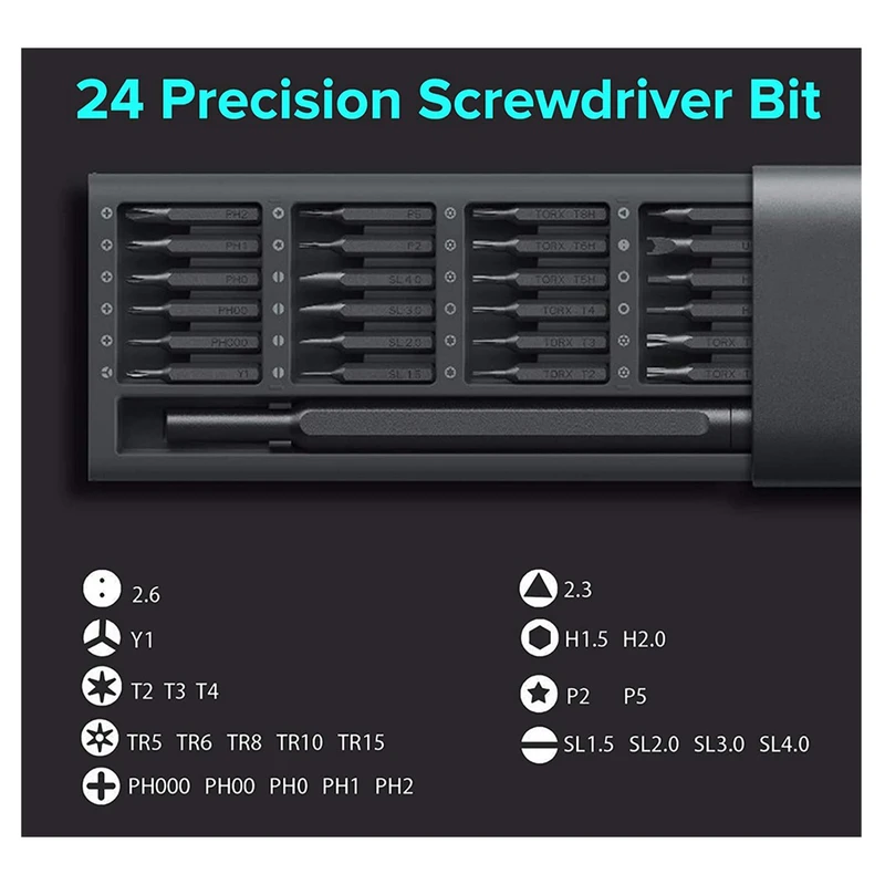 ست پیچ گوشتی دستی شیائومی مدل Mi Precision Screwdriver Kit مجموعه 24 عددی